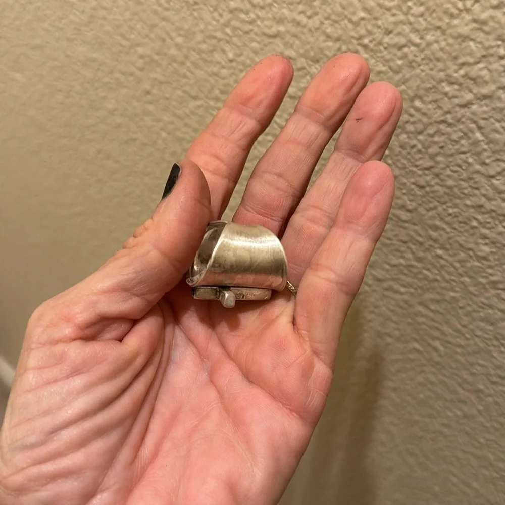 Sterling silver Chunky cross ring wide knuckle